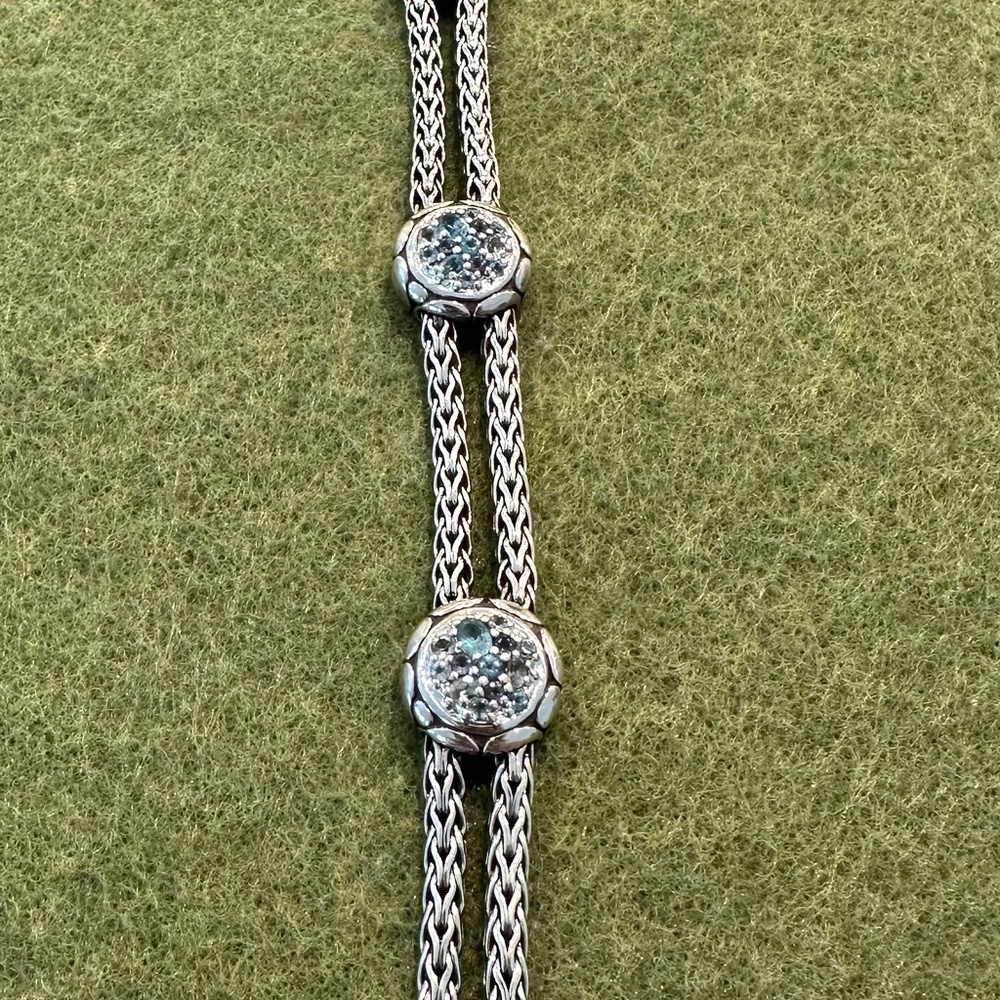 John Hardy SS bracelet with gemstones - Picture 4 of 8